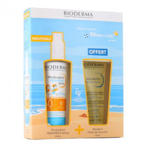 Bioderma Photoderm Pediatrics spray SPF50+ & Atoderm huile de douche