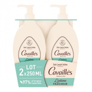 Rogé Cavaillès soin lavant intime Fraîcheur lot de 2x250ml