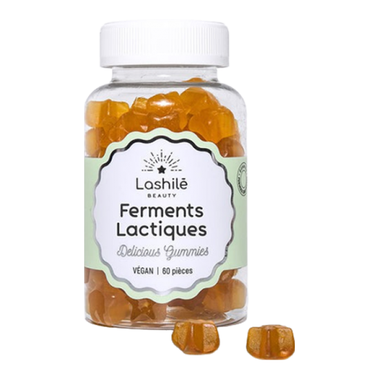 Lashile Gummies Ferments Lactiques 60 pièces