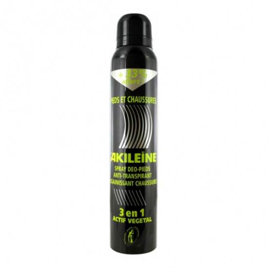 Akileïne Spray déo-pieds et chaussures 200ml