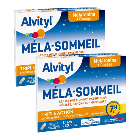 Govital méla-sommeil double action 2 x 30 gélules