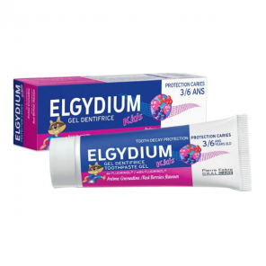 Pierre fabre oral care elgydium kids dentifrice grenadine 2-6 ans