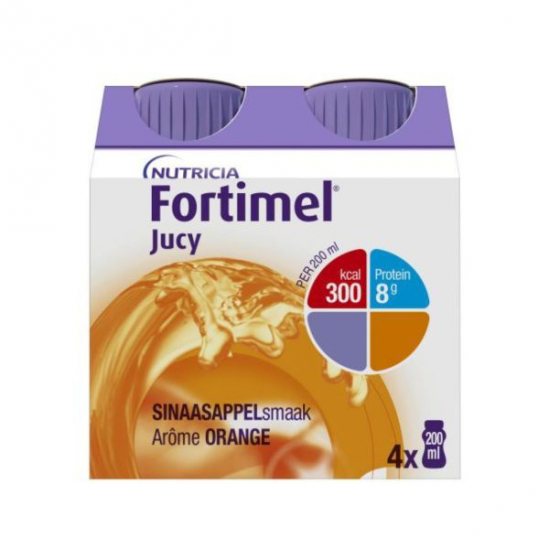 Nutricia Fortimel Jucy fraise 4 x 200ml