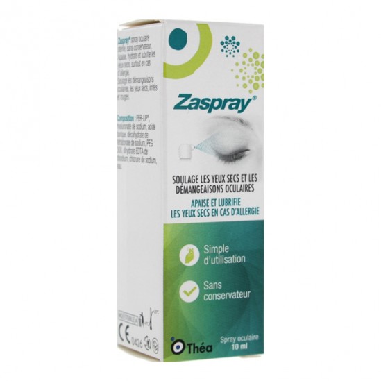 Théa Pharma Zaspray spray oculaire 10ml