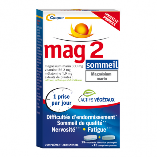 Mag 2 Sommeil 30 comprimés