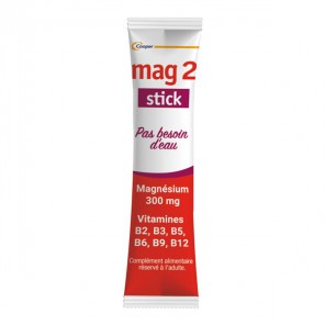 Cooper Mag 2 nervosité, fatigue, fatigue musculaire 30 sticks