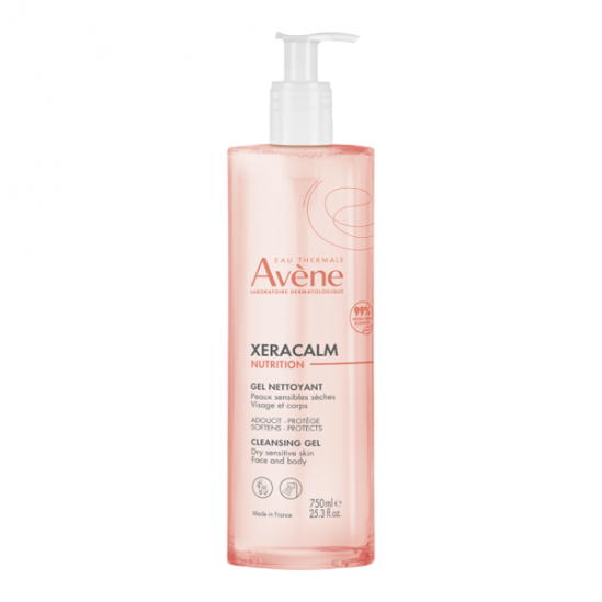 Avène Xeracalm Nutrition gel nettoyant 750ml