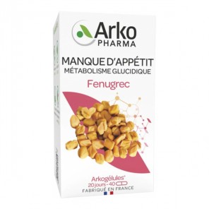 Arkopharma arkogélules fenugrec bio 40 gélules