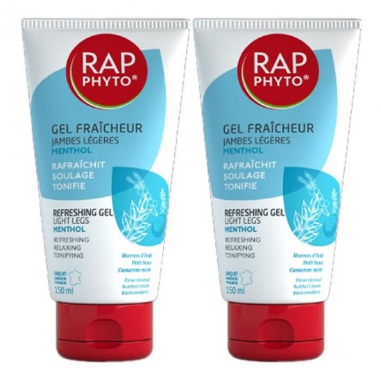 Rap Phyto gel fraîcheur jambes légères Agrume 150ml