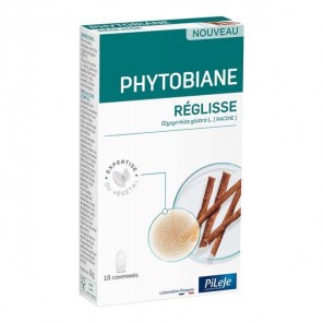 Pileje Phytobiane Réglisse 15 comprimés