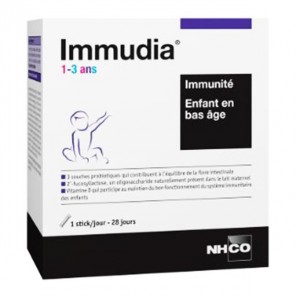 Nhco immudia 1-3 ans 28 sticks