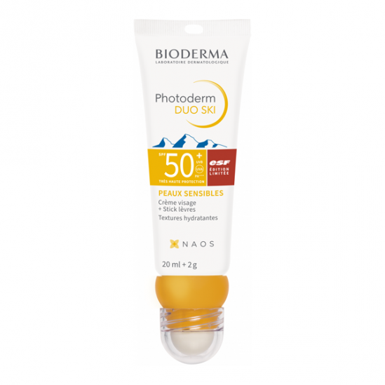 Bioderma Photoderm Duo Ski SPF50+ peaux sensibles 20ml + 2g