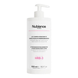 Nubiance HRB-3 lait corps unifiant et hydratant 500ml