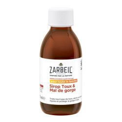 Zarbeil Sirop toux & mal de gorge 150ml