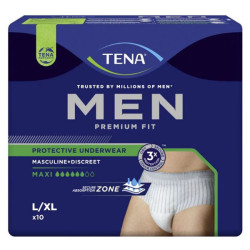 TENA Men Premium Fit taille L 10 pièces