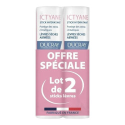 Ducray Ictyane stick lèvres hydratant et protecteur lot de 2