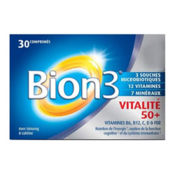 Bion 3 vitalité 50+ boîte de 30 comprimés