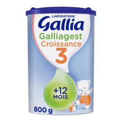 Gallia galliagest croissance lait 3ème âge 800g