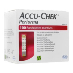 Accu-Chek Performa bandelettes réactives x100