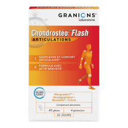 Granions chondrostéo+ flash articulations 40 gélules 15g