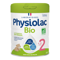 Physiolac Lait De Suite 2 Bio De 6 à 12 mois 800g