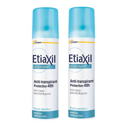 Etiaxil déodorant anti-transpirant 48h aérosol 2x150ml