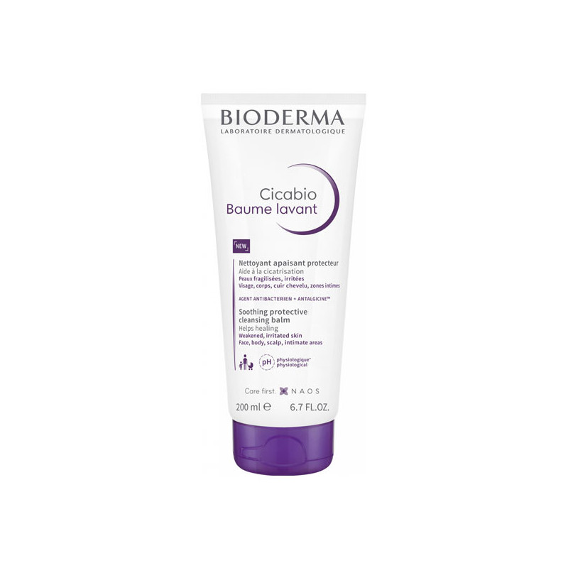 Bioderma Cicabio Baume lavant 200ml