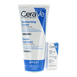 CeraVe Baume Hydratant 177ml + mini crème hydratante visage offert