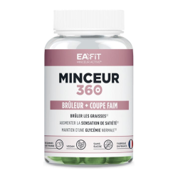 Eafit Minceur 360 brûleur + coupe faim 60 gummies