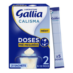 Gallia Calisma Pocket 2ème âge 21 sachets de 5 doses