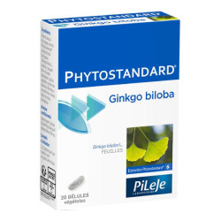 Pileje Phytostandard Ginkgo biloba 20 gélules