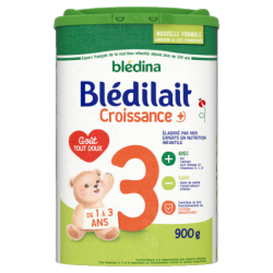 Blédina Blédilait croissance lait infantile  900gr