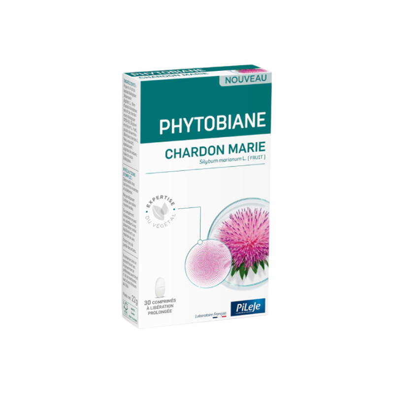 Pileje Phytobiane Chardon Marie 30 comprimés