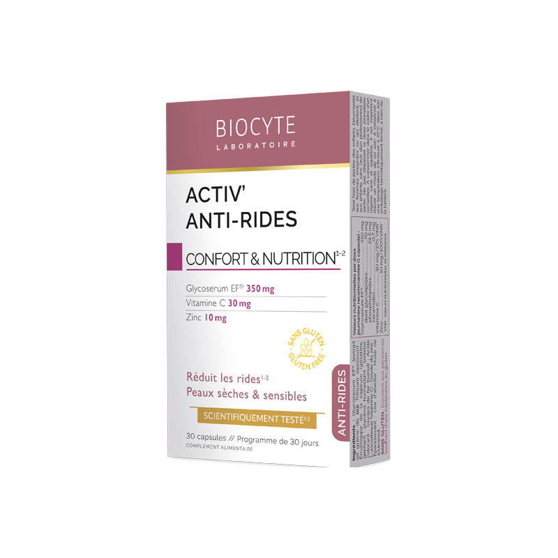 Biocyte Activ' Anti-rides 30 capsules