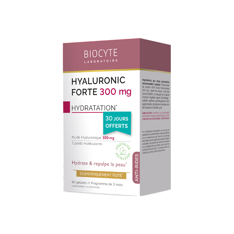 Biocyte Hyaluronic Forte 300mg 90 gélules