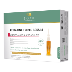 Biocyte Kératine Forte Sérum 5 ampoules de 9ml