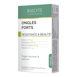 Biocyte Ongles Forts 40 gélules