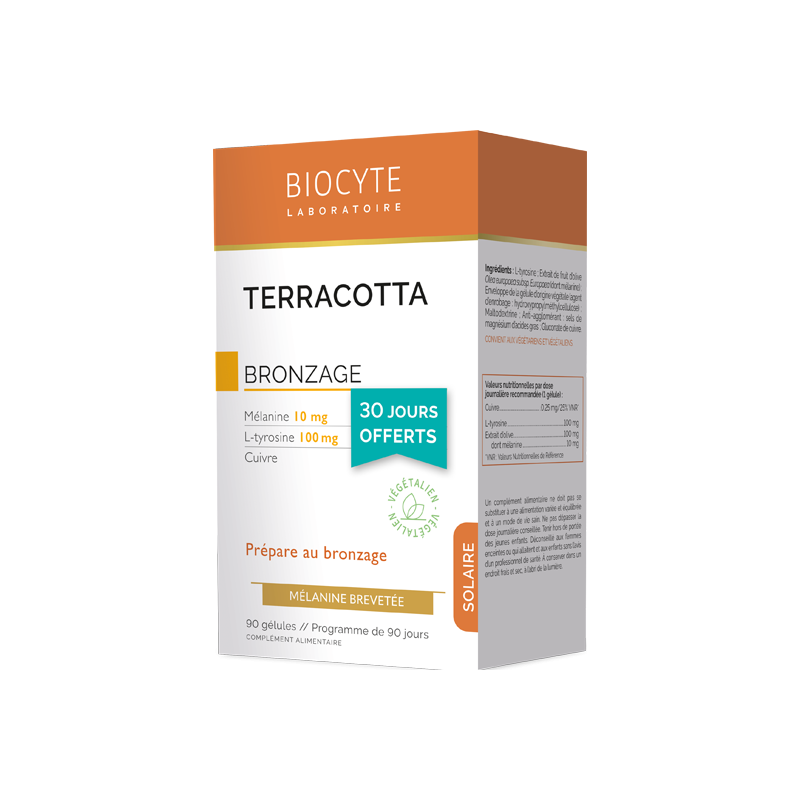 Biocyte Pack Terracotta Bronzage 90 gélules