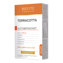 Biocyte Terracotta Autobronzant 30 gélules