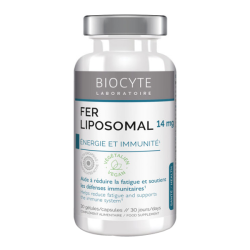 Biocyte Fer Liposomal 30 gélules