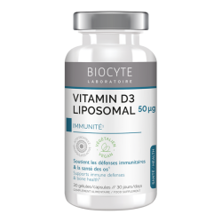 Biocyte Vitamine D3 Liposomal 30 gélules