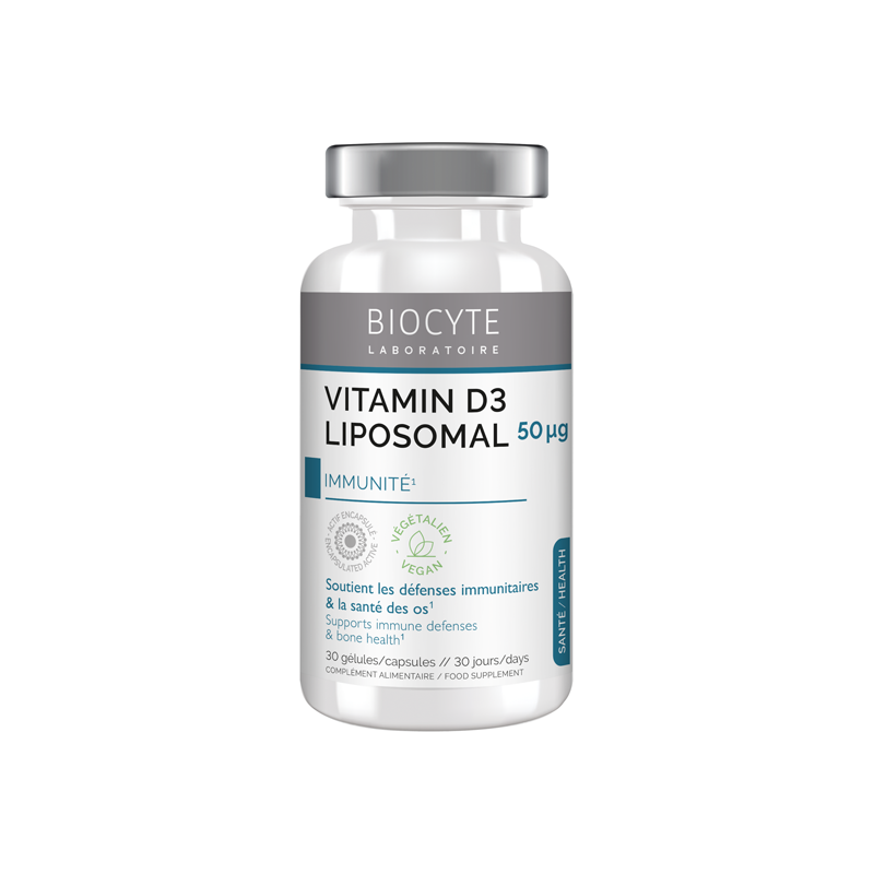 Biocyte Vitamine D3 Liposomal 30 gélules