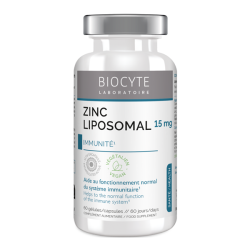 Biocyte Zinc Liposomal 15mg 60 gélules