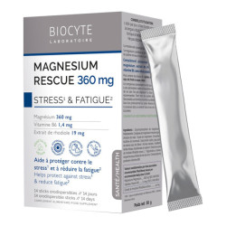 Biocyte Magnésium Rescue 360mg 14 sticks