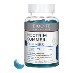 Biocyte Noctrim Sommeil goût framboise 60 gummies