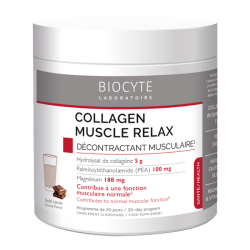 Biocyte Collagen Muscle Relax goût cacao 220gr