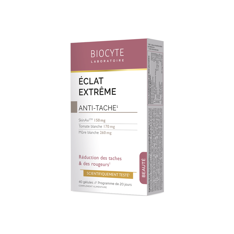 Biocyte Éclat Extrême 40 gélules