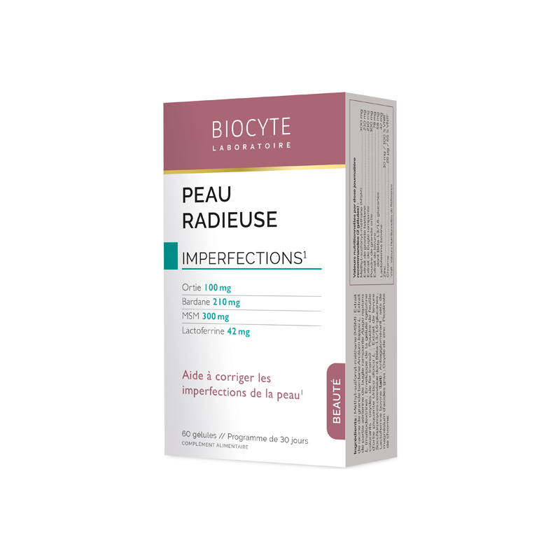 Biocyte Peau Radieuse 60 gélules