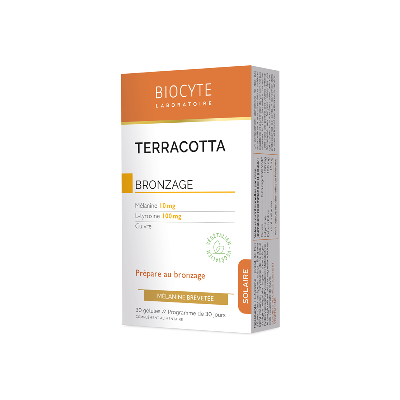 Biocyte Terracotta Bronzage 30 comprimés