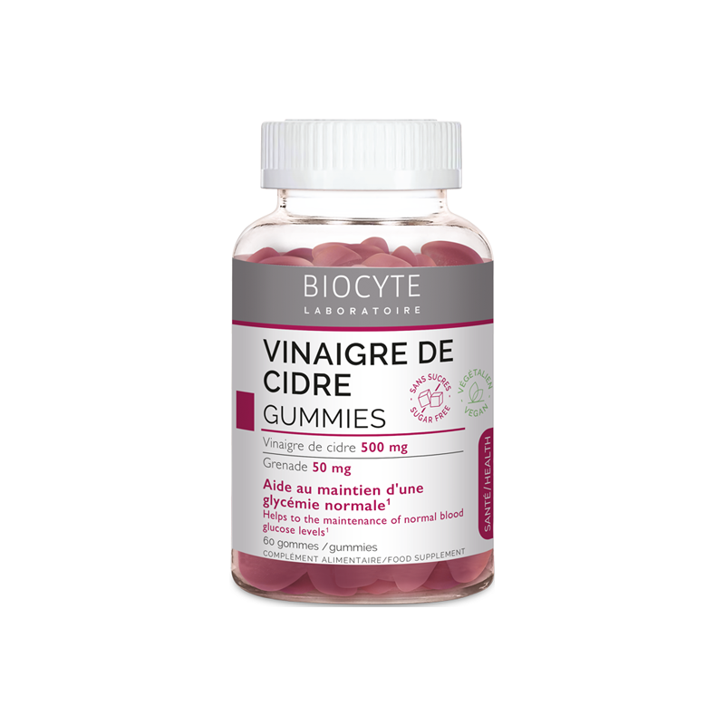 Biocyte Vinaigre de Cidre 60 gummies